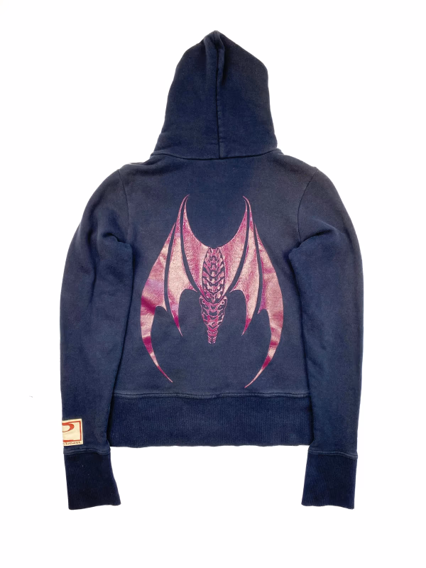 Beauty:Beast Dragon Wings Hoodie in Navy