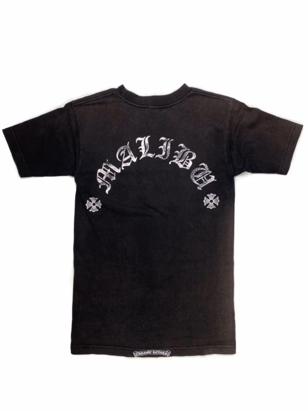 Chrome Hearts 'Malibu' Old English Tee in Black
