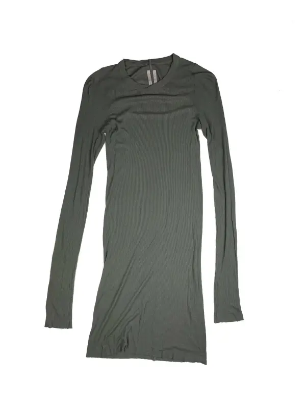 Elongated Ribbed Long Sleeve