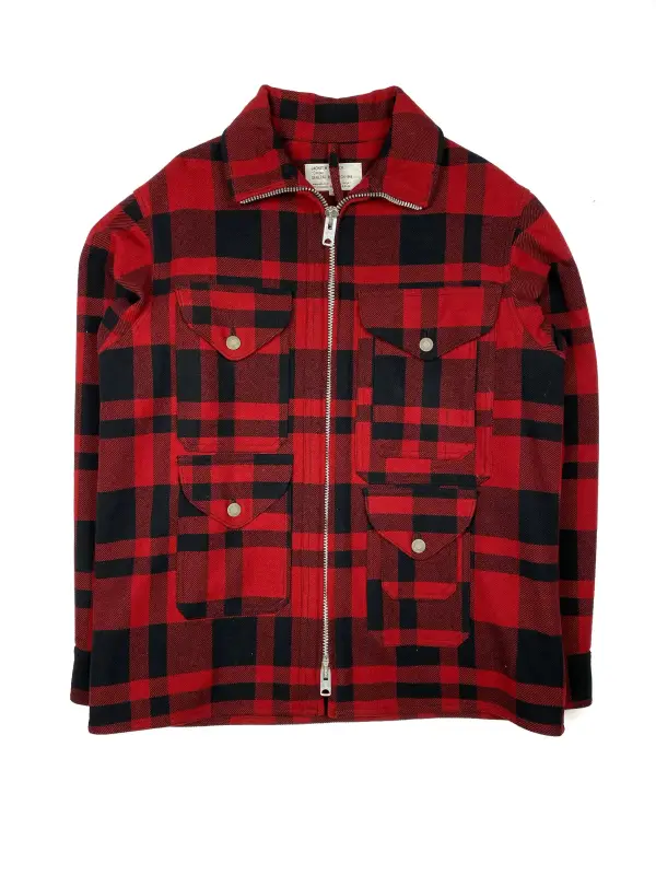 Buffalo Check Wool Jacket