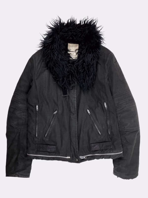 Helmut Lang AW99 “Séance de Travail” Cotton Astro Biker Jacket