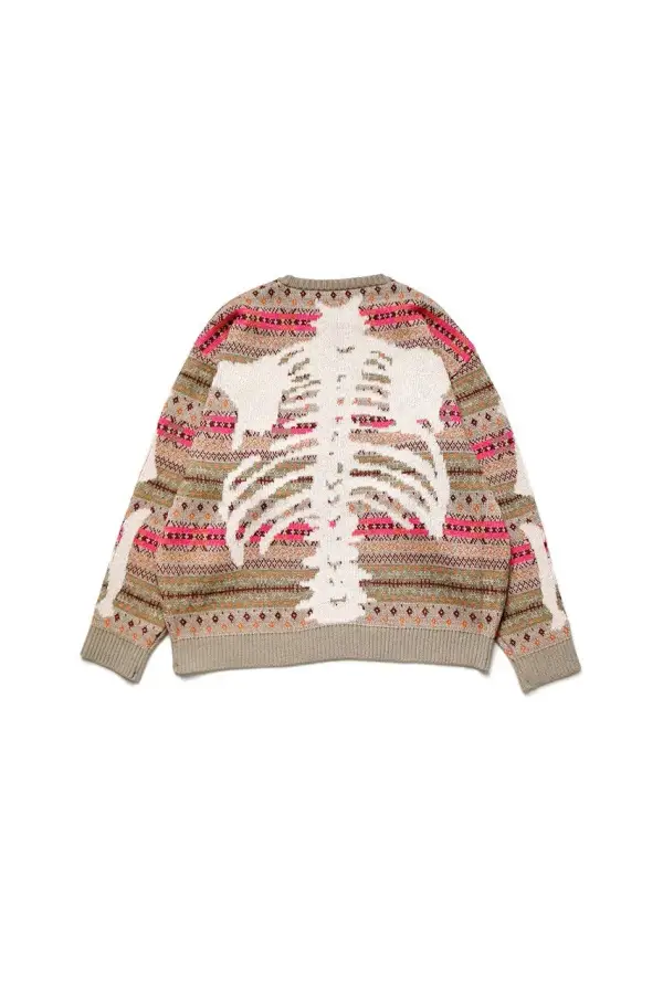 Kapital 7G Wool Fair Isle “Bone” Sweater